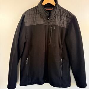 Free Country Men's Grid Fleece Chayote Jacket Large